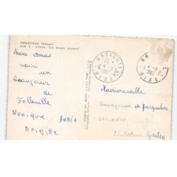 FOLLEVILLE: colonie "les heures joyeuses" vue aérienne 10x15 - très bon etat