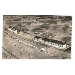 FORT-MAHON: la plage vue aérienne 10x15 - très bon etat
