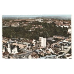 FOUILLOY: le centre vue aérienne 10x15 - etat