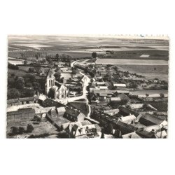 FLAMERVILLE: vue aérienne 10x15 - très bon etat
