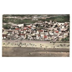 QUEND-PLAGE-les-PINS: vue panoramique vue aérienne 10x15 - très bon etat
