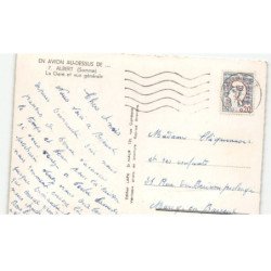ALBERT: la gare et vue générale vue aérienne 10x15 - etat