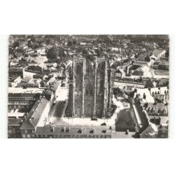 ABBEVILLE: la cathédrale vue aérienne 10x15 - etat