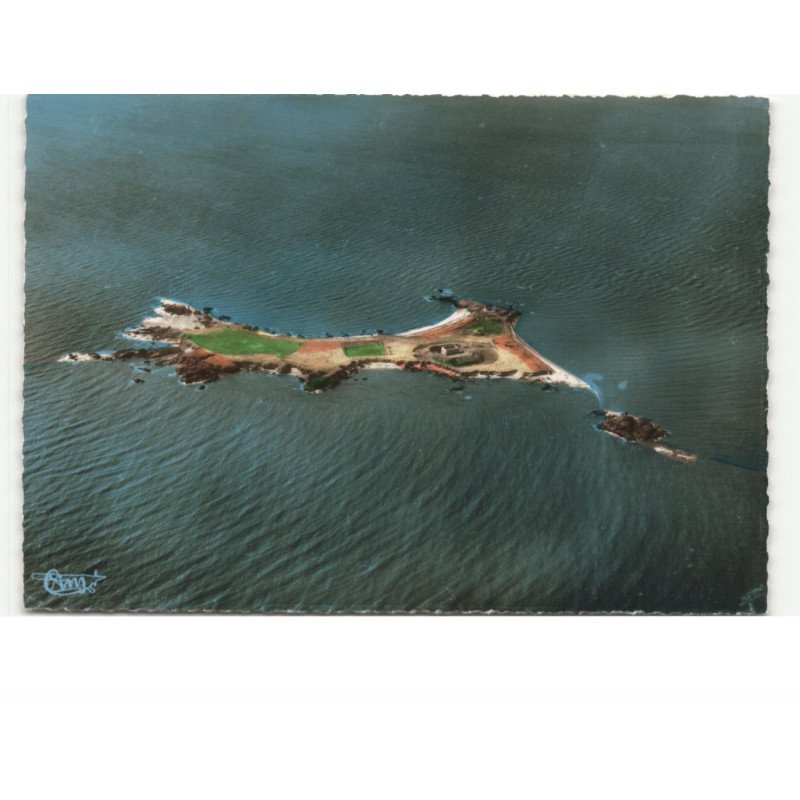 ILE DUMET: vue aérienne 10x15 - très bon état