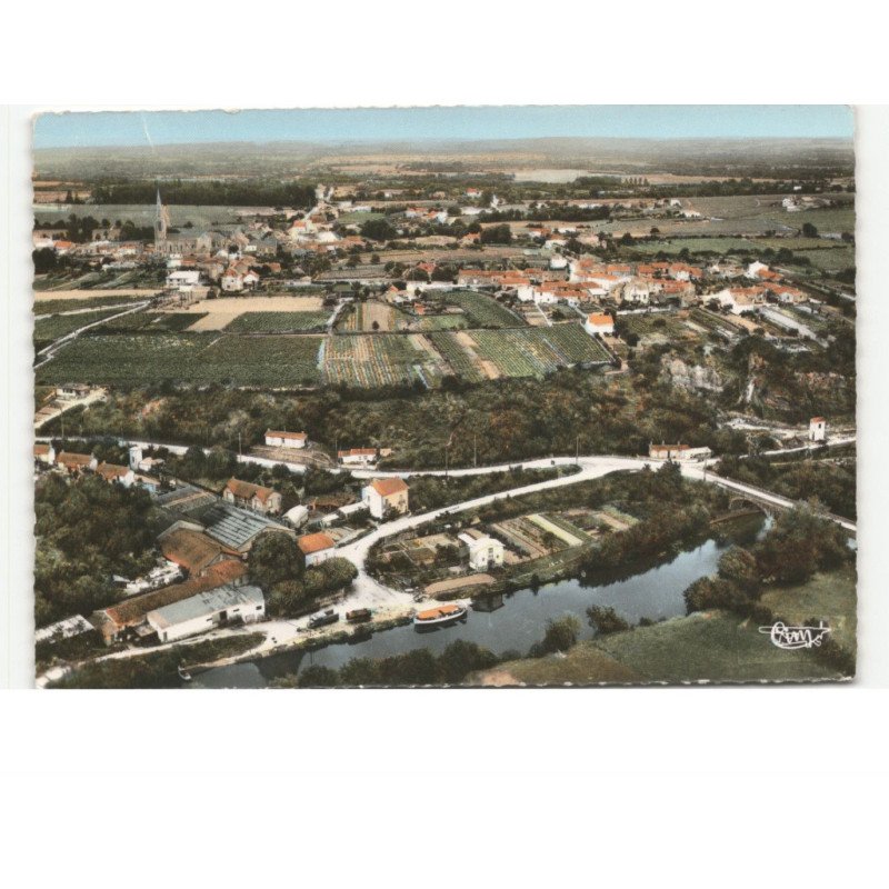 LA HAIE-FOUASSIERE: vue aérienne 10x15 - très bon état