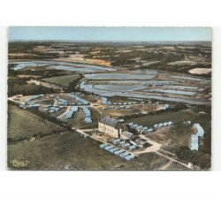 MESQUER-QUIMIAC: camp de vacances vue aérienne 10x15 - état