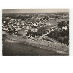PIRIAC-sur-MER: la plage vue aérienne 10x15 - très bon état