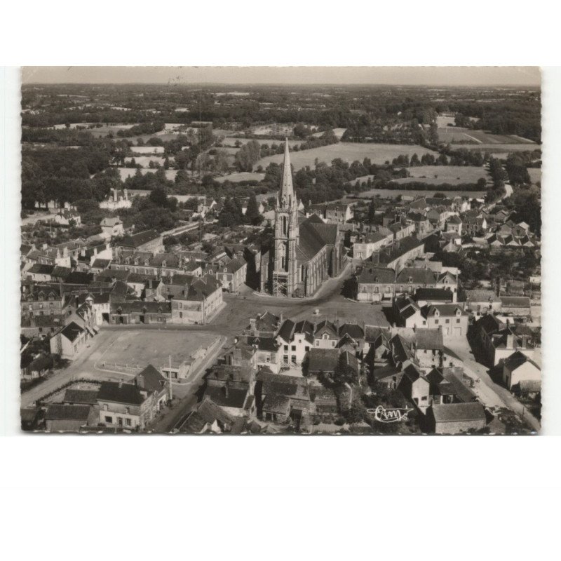 PLESSE vue aérienne 10x15 - très bon état