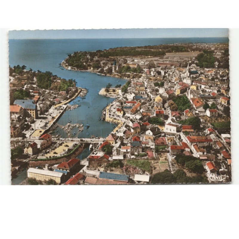 PORNIC: vue générale vue aérienne 10x15 - très bon état