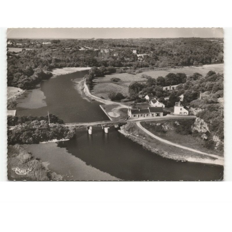 PLESSE: saint-clair et la vallée de l'isac vue aérienne 10x15 - état