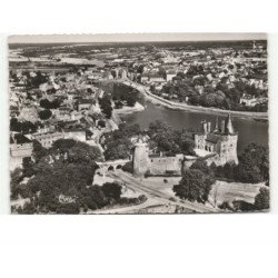 PORNIC: vue panoramique vue aérienne 10x15 - très bon état