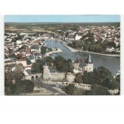 PORNIC: vue générale vue aérienne 10x15 - très bon état