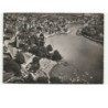 PORNIC: la plage du château et le port vue aérienne 10x15 - très bon état