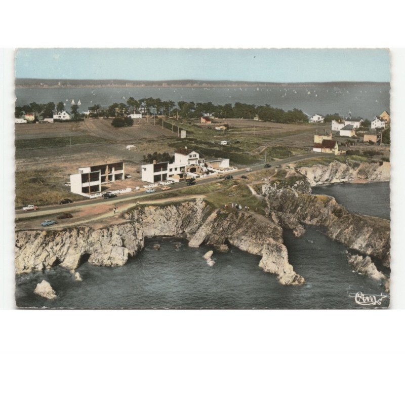 LE POULIGUEN: pointe de penchateau vue aérienne 10x15 - très bon état