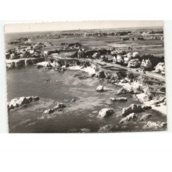 LE POULIGUEN: la grande côte vue aérienne 10x15 - très bon état