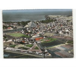 LE POULIGUEN: vue panoramique vue aérienne 10x15 - très bon état