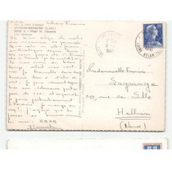 QUIMIAC-MESQUER: plage de l'anseria vue aérienne 10x15 - état