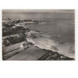 QUIMIAC-MESQUER: le tout-ru et la plage de cobonnet vue aérienne 10x15 - très bon état
