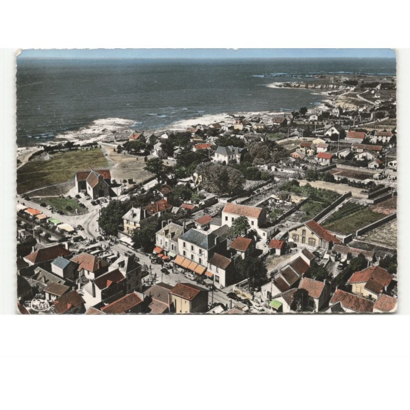 PREFAILLES: vue générale vue aérienne 10x15 - très bon état