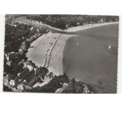 LE POULIGUEN: plage du pouliguen, plage benoist vue aérienne 10x15 - très bon état