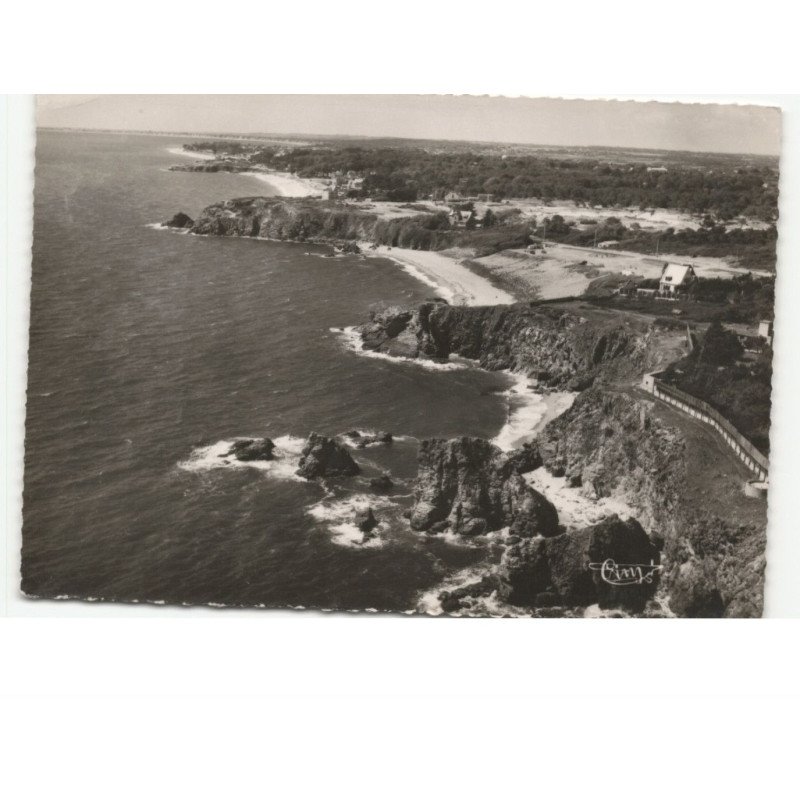 SAINT-MARC - SAINTE-MARGUERITE: la côte vue aérienne 10x15 - très bon état timbre arraché