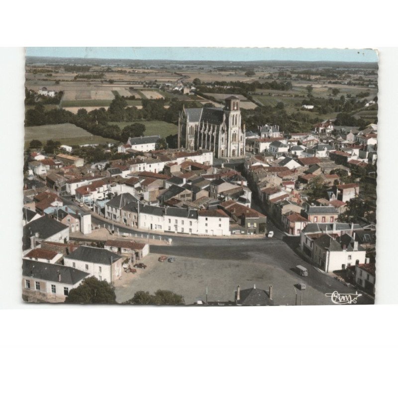 VIEILLEVIGNE: vue générale vue aérienne 10x15 - très bon état