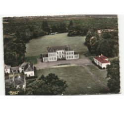 SAINT-MARS-du-DESERT: château de la forêt vue aérienne 10x15 - état