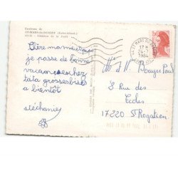 SAINT-MARS-du-DESERT: château de la forêt vue aérienne 10x15 - état