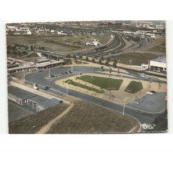 SAINT-NAZAIRE: la gare vue aérienne 10x15 - très bon état