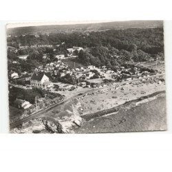 SAINT-MICHEL-CHEF-CHEF: la plage et l'hôtel des embruns vue aérienne 10x15 - très bon état