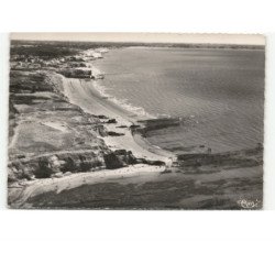 SAINT-MICHEL-CHEF-CHEF: les plages vue aérienne 10x15 - très bon état