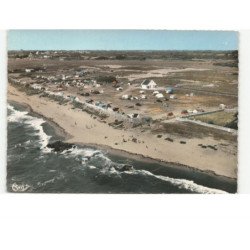 LA TURBALLE: camping de la falaise vue aérienne 10x15 - très bon état
