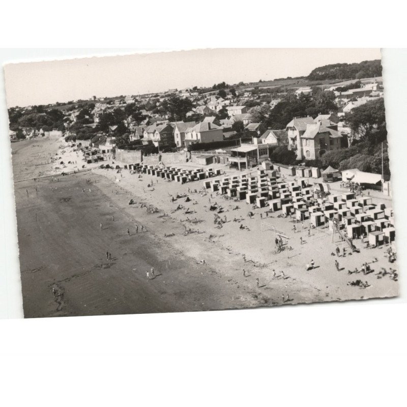 LA BERNERIE: la grande plage vue aérienne 10x15 - très bon état