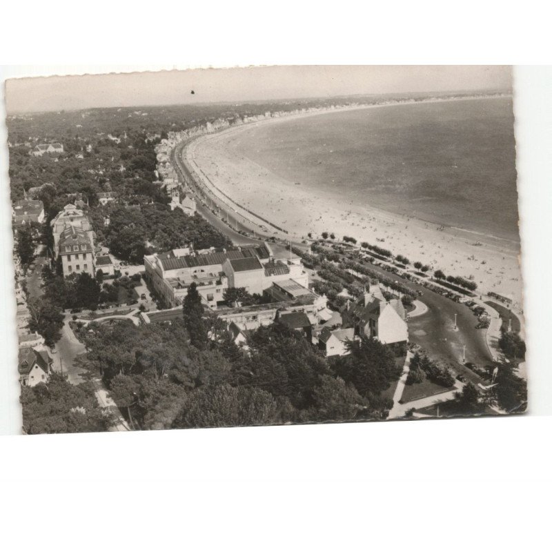 LA BAULE: les jardins du casino et de l'hôtel royal vue aérienne 10x15 - très bon état