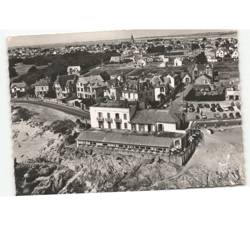 LE CROISIC: hôtel de l'océan port-lin vue aérienne 10x15 - très bon état