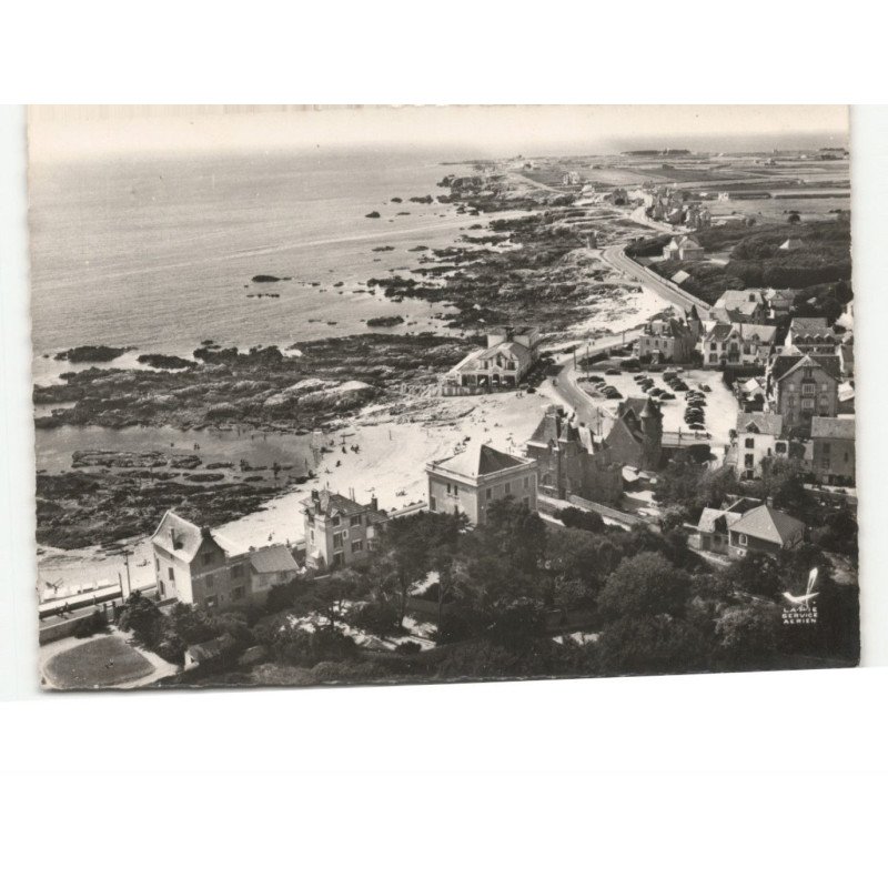 LE CROISIC: port lin et la côte sauvage vue aérienne 10x15 - très bon état