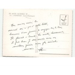 L'HERMITAGE:  vue aérienne 10x15 - très bon état