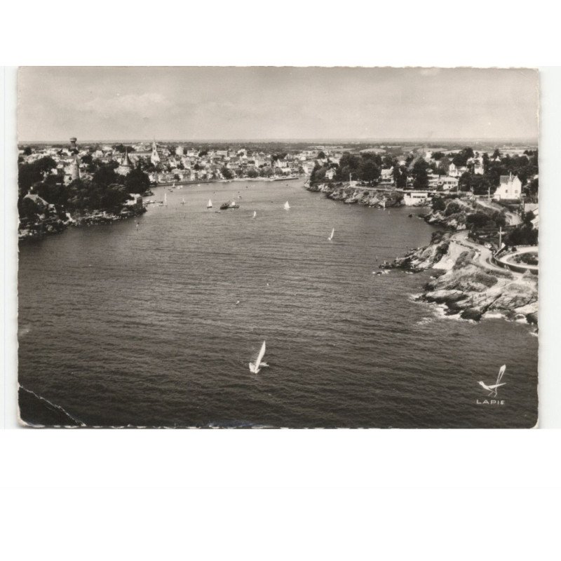 PORNIC: vue aérienne 10x15 - état