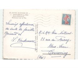 SAINT-BREVIN-les-PINS: boulevard de la mer vue aérienne 10x15 - état