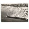 LE POULIGUEN: la plage vue aérienne 10x15 - très bon état