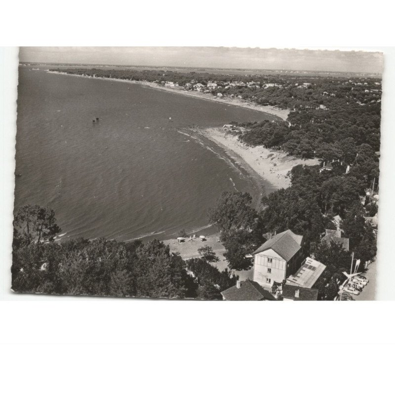 SAINT-BREVIN-les-PINS: l'anse du pointeau vue aérienne 10x15 - très bon état