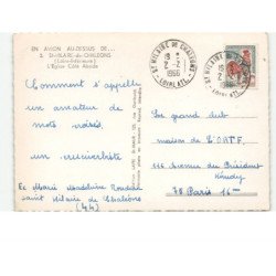 SAINT-HILAIRE-de-CHALEONS: l'église côté abside vue aérienne 10x15 - très bon état