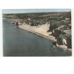 SAINT-MICHEL-CHEF-CHEF: plage du châtelet vue aérienne 10x15 - état