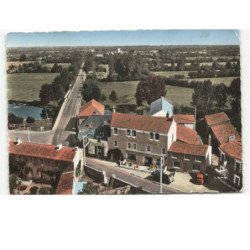SAINT-PHILIBERT-de-GRAND-LIEU: hôtel-restauranty de la riviera vue aérienne 10x15 - état