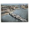 SAINT-NAZAIRE: le bac, départ de saint-nazaire vue aérienne 10x15 - état