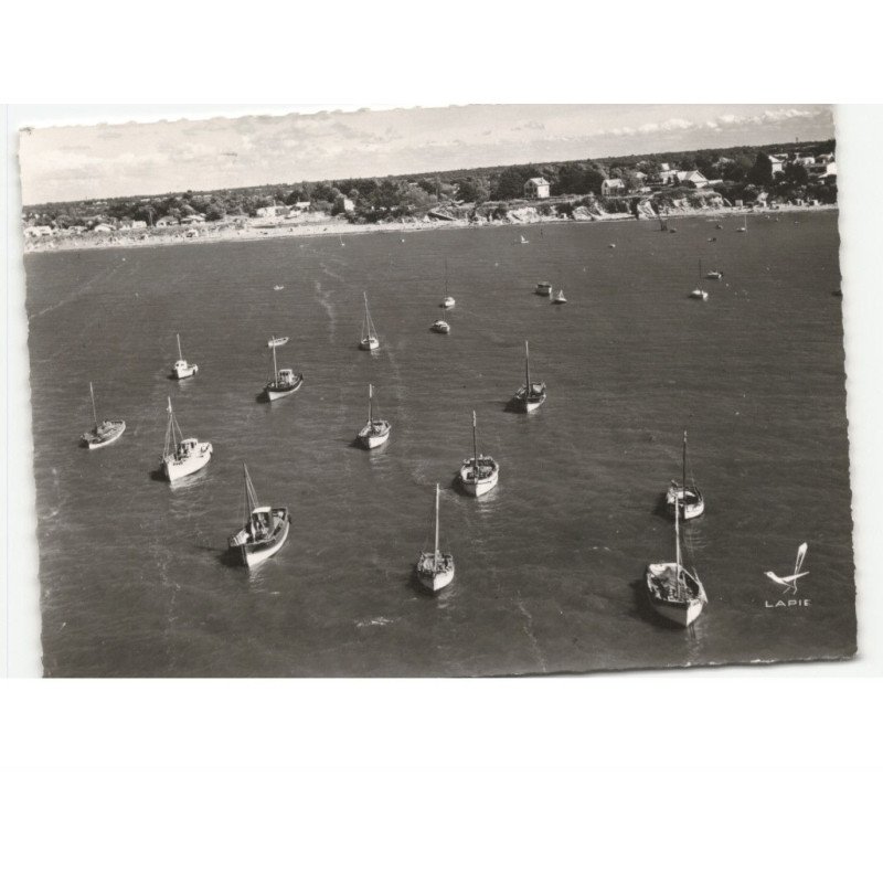 THARON-PLAGE: vue générale vue aérienne 10x15 - très bon état