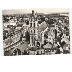 BLOIS: la cathédrale saint-louis vue aérienne 10x15 - état