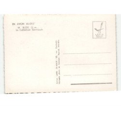 BLOIS: la cathédrale saint-louis vue aérienne 10x15 - état