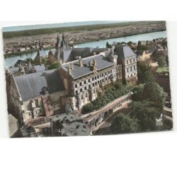 BLOIS: le château vue aérienne 10x15 - très bon état
