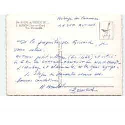 AUTHON: vue d'ensemble vue aérienne 10x15 - très bon état